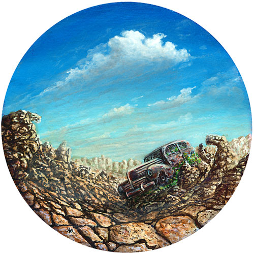 Zur&uuml;ck / Back / En arri&egrave;re: The green smile &copy;ph