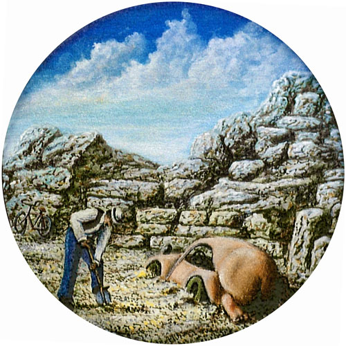 Zur&uuml;ck / Back / En arri&egrave;re: Per pedale / A pedales &copy;ph