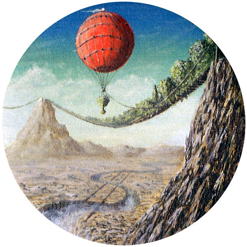 Zur&uuml;ck / Back / En arri&egrave;re: Die H&auml;ngebr&uuml;cke / Le pont suspendu &copy;ph